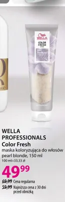 Maska koloryzująca do włosów Wella Professionals Color Fresh Pearl Blonde promocja w Hebe