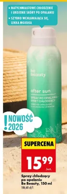 Spray chłodzący po opalaniu Be Beauty promocja w Biedronka