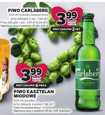 Piwo Carlsberg promocja w Stokrotka
