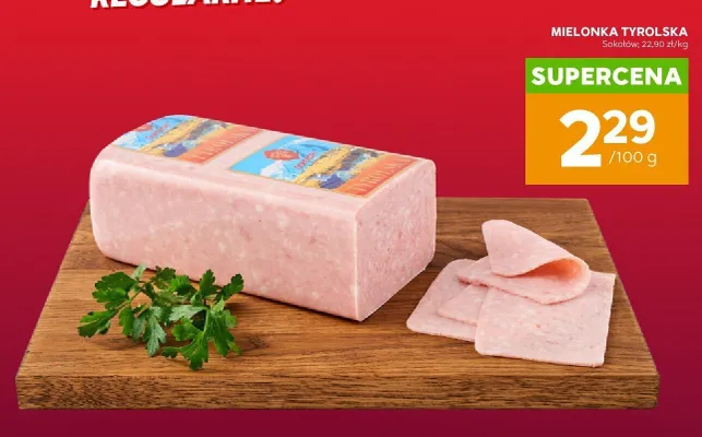 Mielonka Tyrolska Sokołów promocja w Stokrotka
