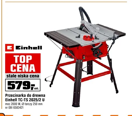 Przecinarka do drewna Einhell TC-TS 2025/2 U promocja w OBI