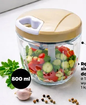 Ręczny siekacz do warzyw promocja w Netto