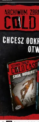 Gra Archiwum Zbrodni Cold Case Smak Morderstwa Thinkfun promocja w Empik