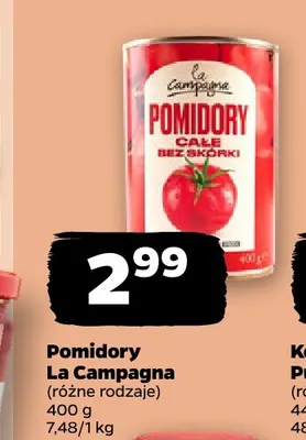 Pomidory La Campagna promocja w Netto