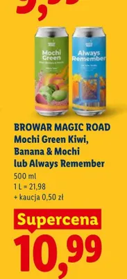 Piwo Browar Magic Road Always Remember promocja w Lidl