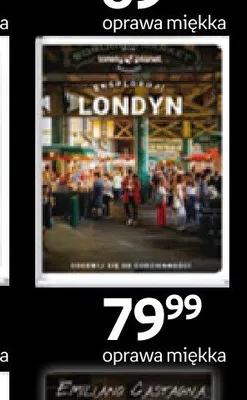 Książka Londyn Lonely Planet Pascal promocja w Empik
