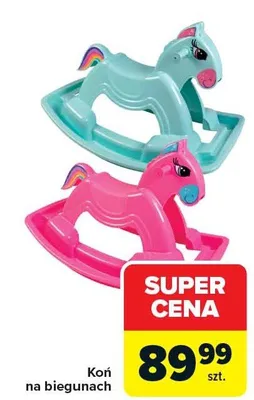 Koń na biegunach promocja w Carrefour