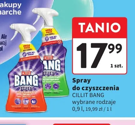Spray do czyszczenia Cillit Bang promocja w Intermarche