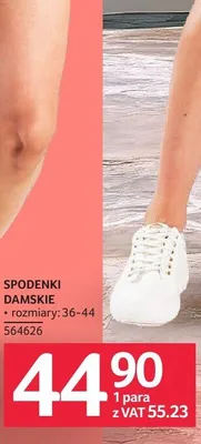Spodenki damskie promocja w Selgros