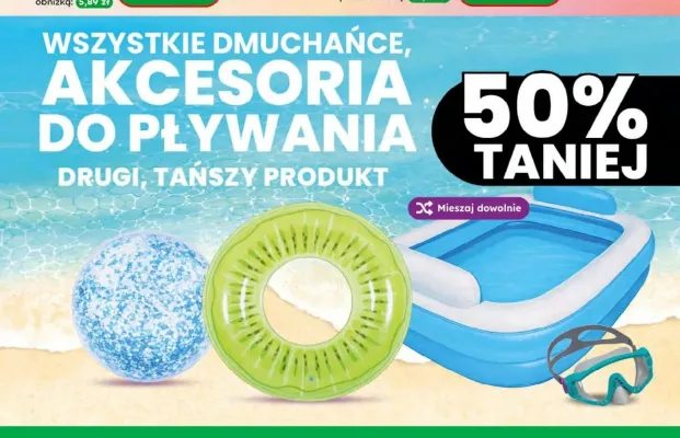 Dmuchańce i akcesoria do pływania promocja w Dino