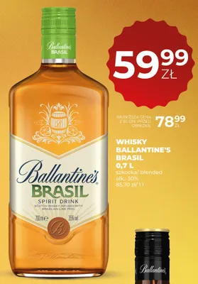 Whisky Ballantine's Brasil promocja w Duży Ben