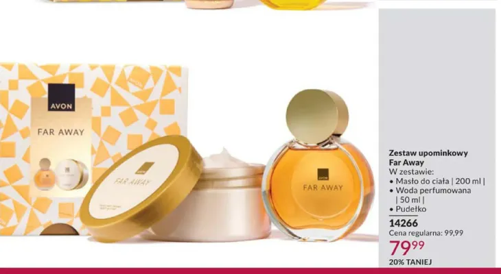 Zestaw upominkowy Avon Far Away promocja w AVON