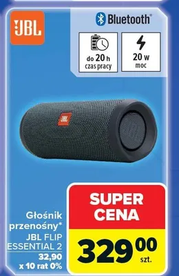 Głośnik przenośny FLIP ESSENTIAL 2 promocja w Carrefour