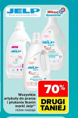 Artykuły do prania i płukania tkanin Jelp promocja w Carrefour Market