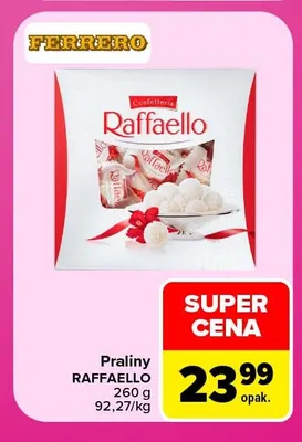 Praliny Raffaello promocja w Carrefour Market