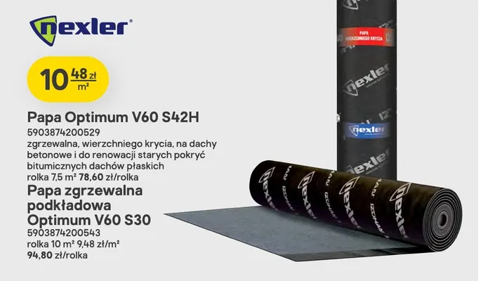 Papa Optimum V60 S42H Nexler promocja w Castorama