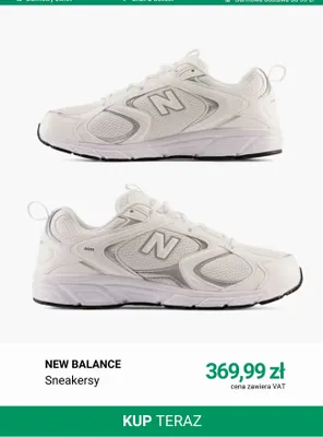 Sneakersy New Balance promocja w Deichmann