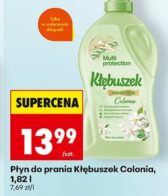 Płyn do prania Kłębuszek Colonia promocja w Biedronka