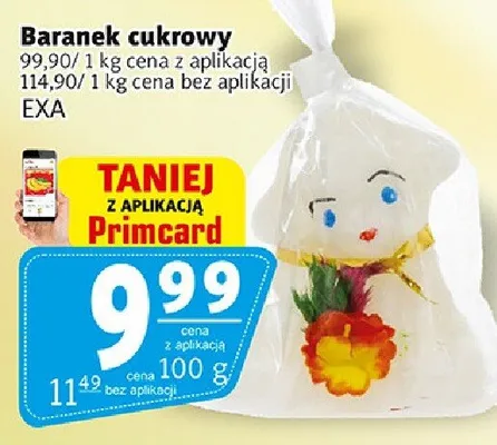 Baranek cukrowy promocja w Prim Market