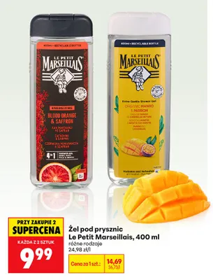 Żel pod prysznic Le Petit Marseillais Blood Orange & Saffron promocja w Biedronka