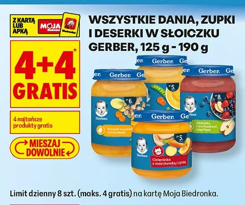 Danie Gerber Kurczak w potrawce z jarzynkami promocja w Biedronka