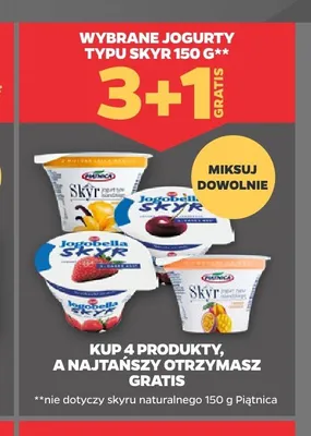 Jogurt typu Skyr Piątnica promocja w Netto