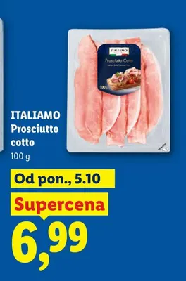 Prosciutto cotto Italiamo promocja w Lidl