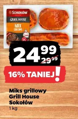 Miks grillowy Grill House Sokołów promocja w Netto