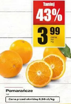 Pomarańcze promocja w Supeco