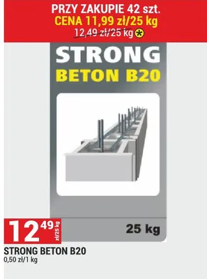 Beton B20 promocja w Merkury Market