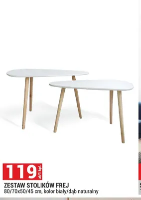 Zestaw stolików Frej promocja w Merkury Market