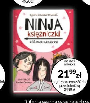Książka Ninja księżniczki Różowa masakra oprawa miękka promocja w Empik