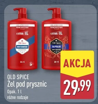 Żel pod prysznic Old Spice Extra-XL promocja w Aldi
