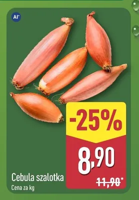 Cebula szalotka promocja w Aldi