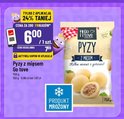 Pyzy z mięsem Go tove promocja w POLOmarket
