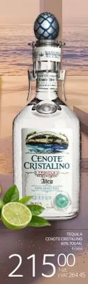 Tequila Cenote Cristalino promocja w Selgros
