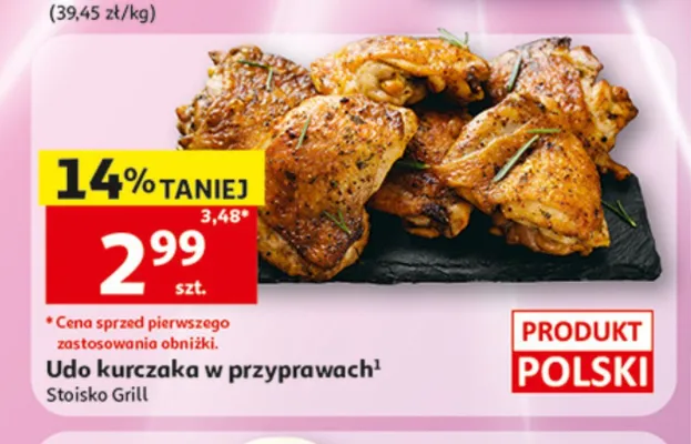 Udo kurczaka w przyprawach promocja w Auchan
