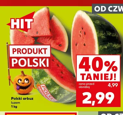 Arbuz polski promocja w Kaufland