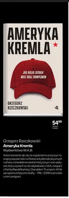 Książka Grzegorz Rzeczkowski Ameryka Kremla promocja w Empik