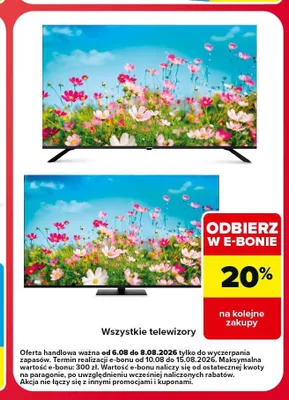 Telewizory promocja w Carrefour Market
