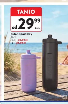 Bidon sportowy Dafi 0,6 l promocja w Intermarche