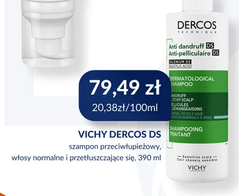 Szampon przeciwłupieżowy Vichy Dercos DS promocja w DOZ.PL