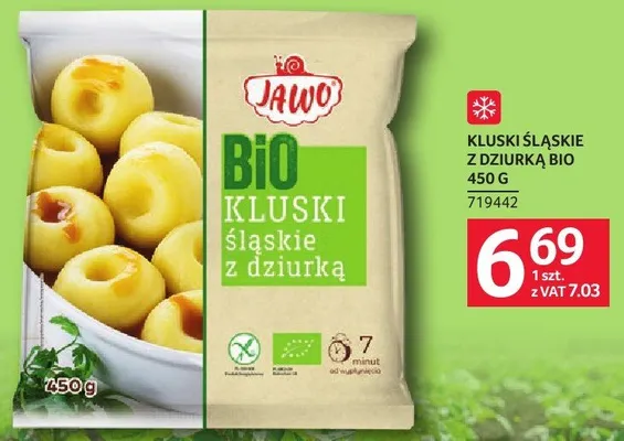Kluski śląskie z dziurką Bio Jawo 719442 promocja w Selgros