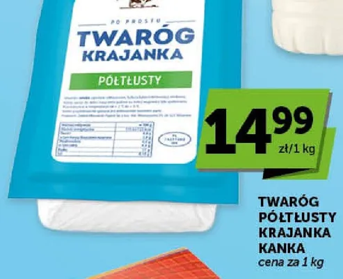 Twaróg półtłusty krajanka promocja w ABC