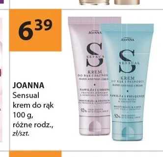 Krem do rąk Sensual Joanna promocja w Drogerie Laboo