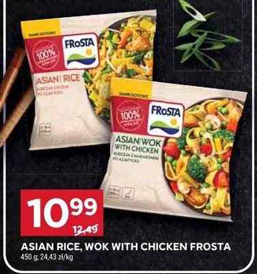 Asian rice, wok with chicken promocja w Stokrotka
