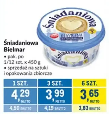 Ser Śniadaniowa Bielmar promocja w Makro