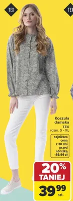 Koszula damska promocja w Carrefour