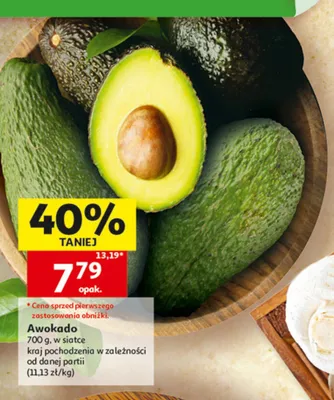 Awokado w siatce promocja w Auchan
