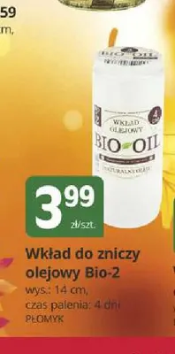 Wkład do zniczy olejowy Bio-2 Płomyk promocja w Marketvita
